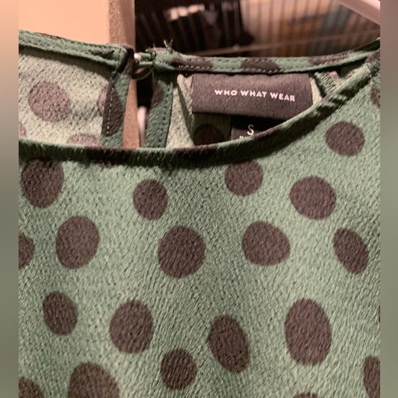 Green polka dot dress from target - Picture 2 of 2